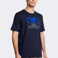 Under Armour Boxed Sports Updated Men Lifestyle T-Shirt Midnight Navy/Black