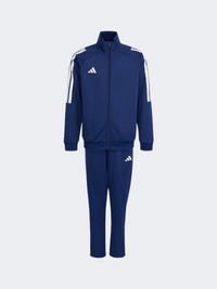 Adidas J Sere Kids-Boys Sportswear Tracksuit Dark Blue/White