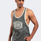 Under Armour Project Rock Racer Men Training Tank Clay Green/Silt
