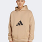 Adidas Future Icons 3 Bar Logo Men Sportswear Hoody Warm Sandstone