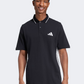 Adidas Essentials 3-Stripes Piqu&#233; Men Sportswear Polo Short Sleeve Black/White