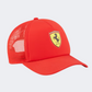 Puma Ferrari Race Trucker Men Lifestyle Cap Rosso Corsa Red