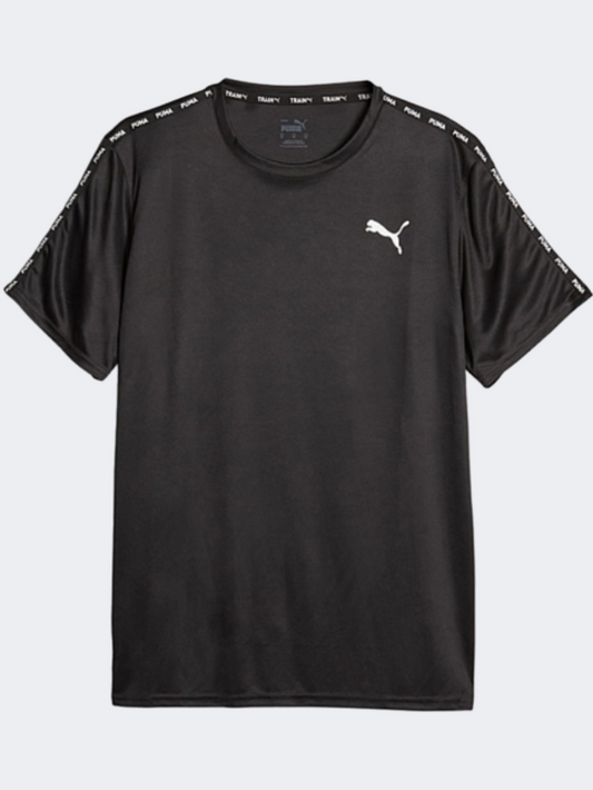 Puma Fit Taped Men Training T-Shirt Black