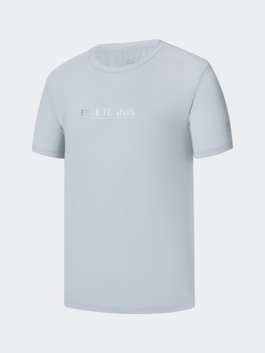 Erke Men Tennis T-Shirt Grey