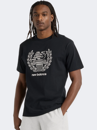 New Balance Debut Sculpture Men Lifestyle T-Shirt Black