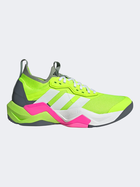 Adidas Rapidmove Adv 2 Women Training Shoes Lemon/White/Pink
