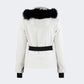 Oil And Gaz Comfortable Women Skiing Jacket White/Black/Gun