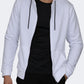 Oil And Gaz  Full Zip Men Lifestyle Hoody White