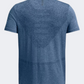 Under Armour Seamless Stride Men Running T-Shirt Blue/Reflective