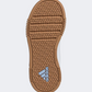 أحذية رياضية للبنات Adidas Tensaur بخطاف وحلقة ملابس رياضية لون أبيض سحابي