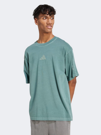 Adidas All Szn Washed Men Sportswear T-Shirt Aurora Ivy