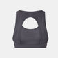 Oil And Gaz Comfy Women Training Bra Grey