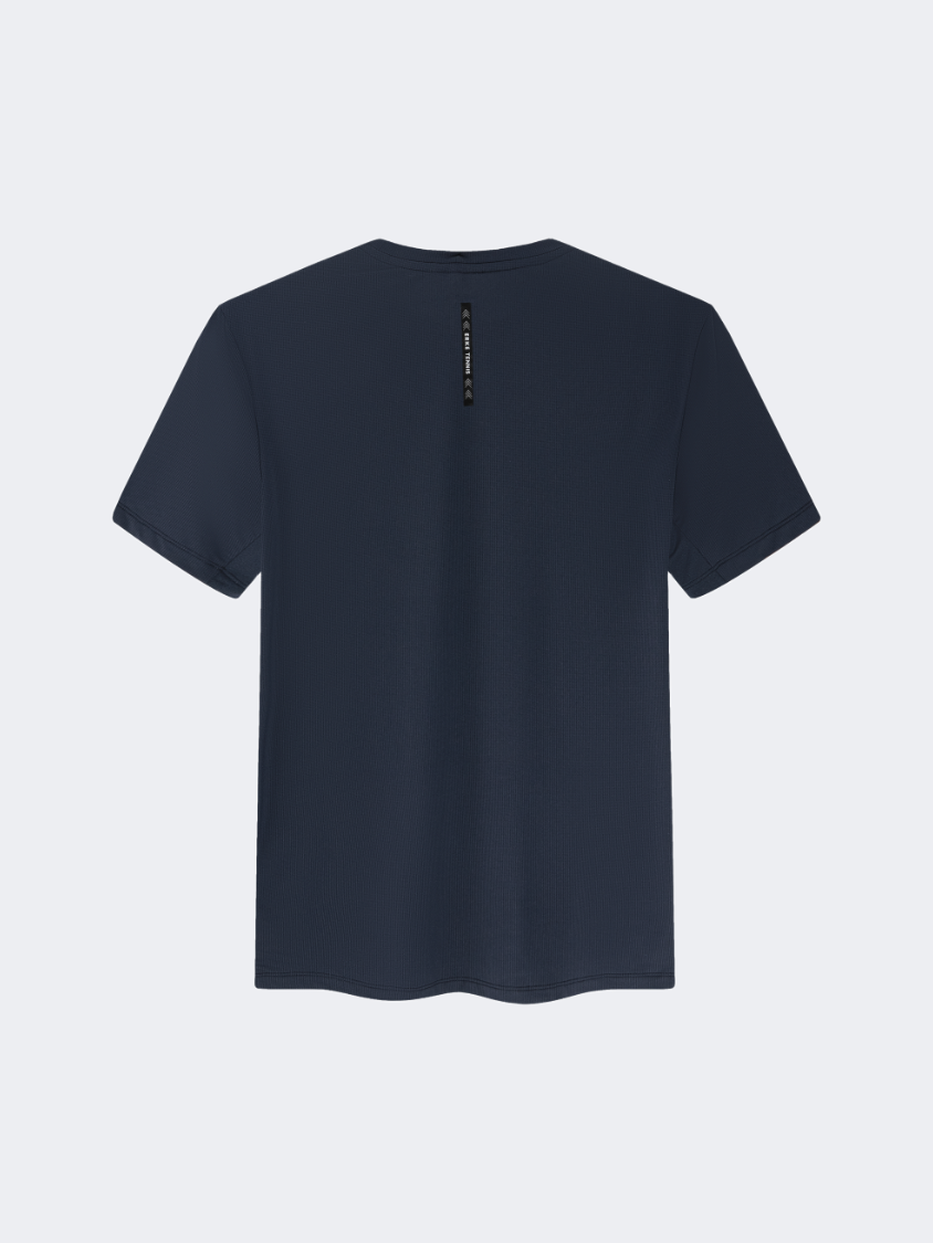 Erke Men Tennis T-Shirt Dark Blue