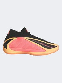 حذاء رجالي Adidas Anthony Edwards 2 لكرة السلة برتقالي/أحمر/أسود