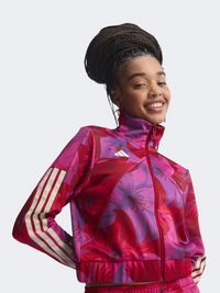 Adidas X Farm Rio هاوس أوف تيرو تراك توب رياضي نسائي وردي