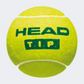 Head 3 Balls Tip Tennis Ball Yellow/Green