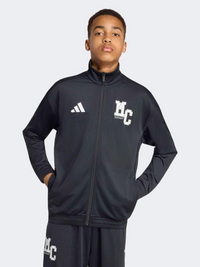 سترة رياضية للأولاد من Adidas Minecraft باللونين الأسود/الأبيض