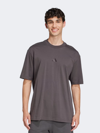 تيشيرت ملابس رياضية رجالي Adidas Graphic يوتيليتي أسود