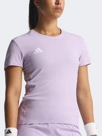 Adidas Adizero Essentials Women Running T-Shirt Powder Plum