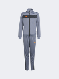 Adidas Tiro 25 Essentials Kids-Boys Football Tracksuit Onix/Orange