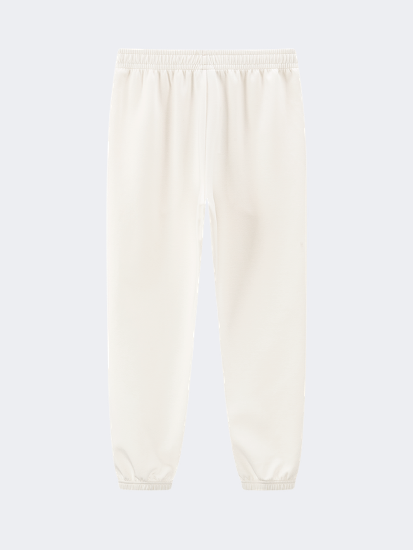 Erke Knitted Cropped Women Lifestyle Pant Glacier White