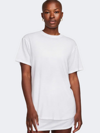 Nike One Relaxed Df Women Training T-Shirt White/Black