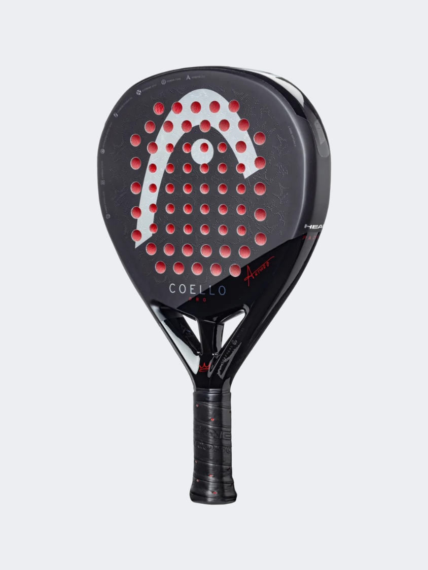 مضرب باديل Head Coello Pro أسود