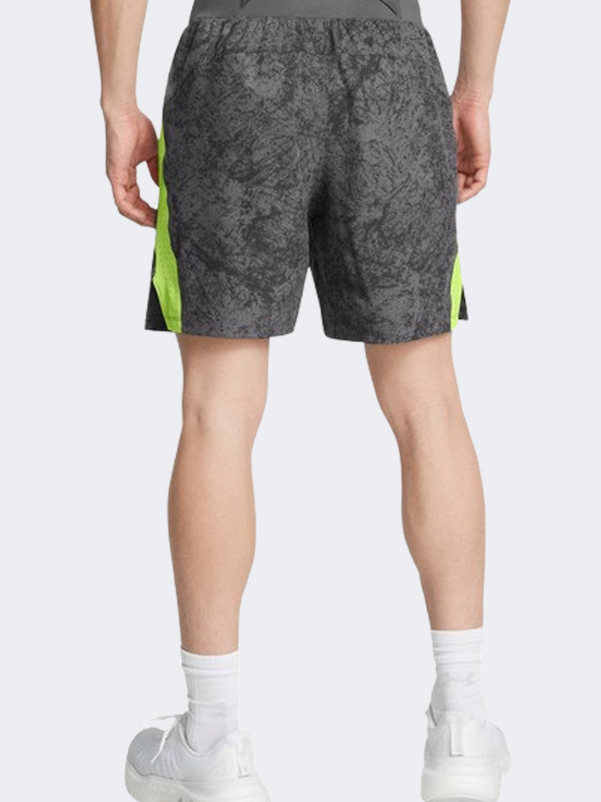 Under Armour Launch Elite Men Running Short Grey/Morph Green