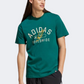 Adidas Collegiate Graphic Men Sportswear T-Shirt Collegiate Green