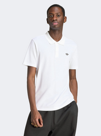 Adidas Trefoil Essentails Polo Men Originals Polo Short Sleeve White