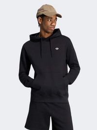 Adidas Essentials اورجينال هودي رجالي فرينش تيري أسود