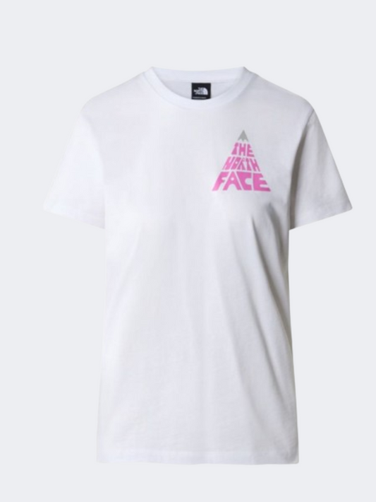 The North Face Mountain Play Women Lifestyle T-Shirt White/Purple
