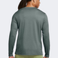 Nike Miler Men Running Long Sleeve Green/Reflec Silver
