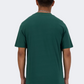 New Balance Small Logo Men Lifestyle T-Shirt Nightwatch Green