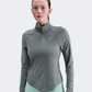 Nike Tempo Df Half Zip Women Running Long Sleeve Smoke Grey