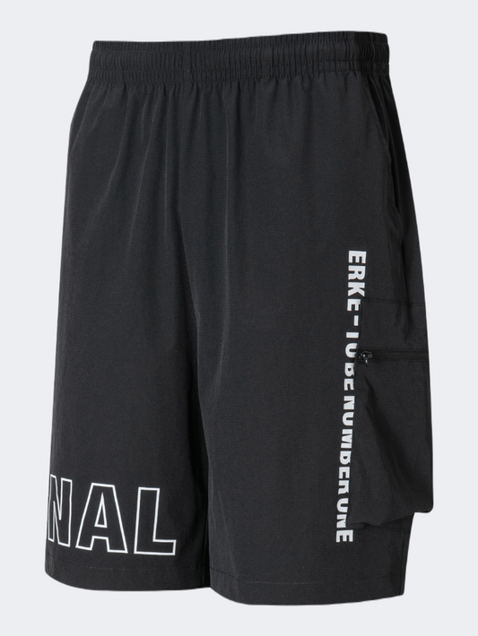 Erke Men Lifestyle Short Black/White
