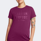 Under Armour Project Rock Heavyweight Passion Women Training T-Shirt Purple Gemini