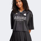 Adidas Tiro Cut 3-Stripes Oversized Women Sportswear T-Shirt Black/White