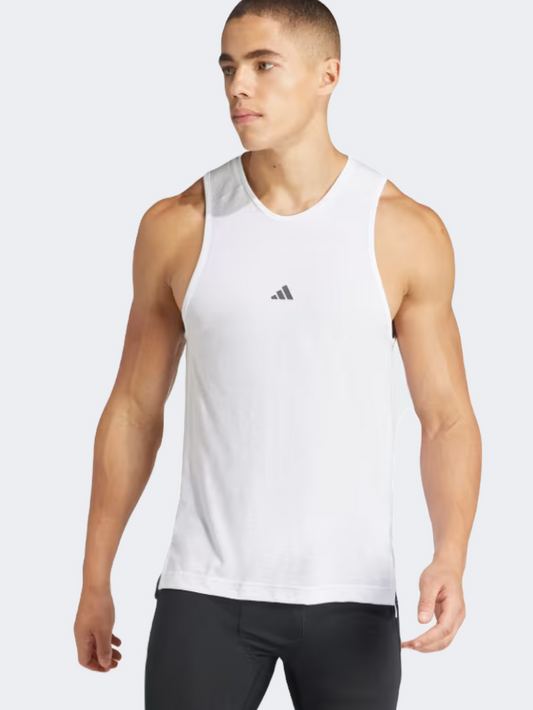 Adidas Yoga Men Training Tank White