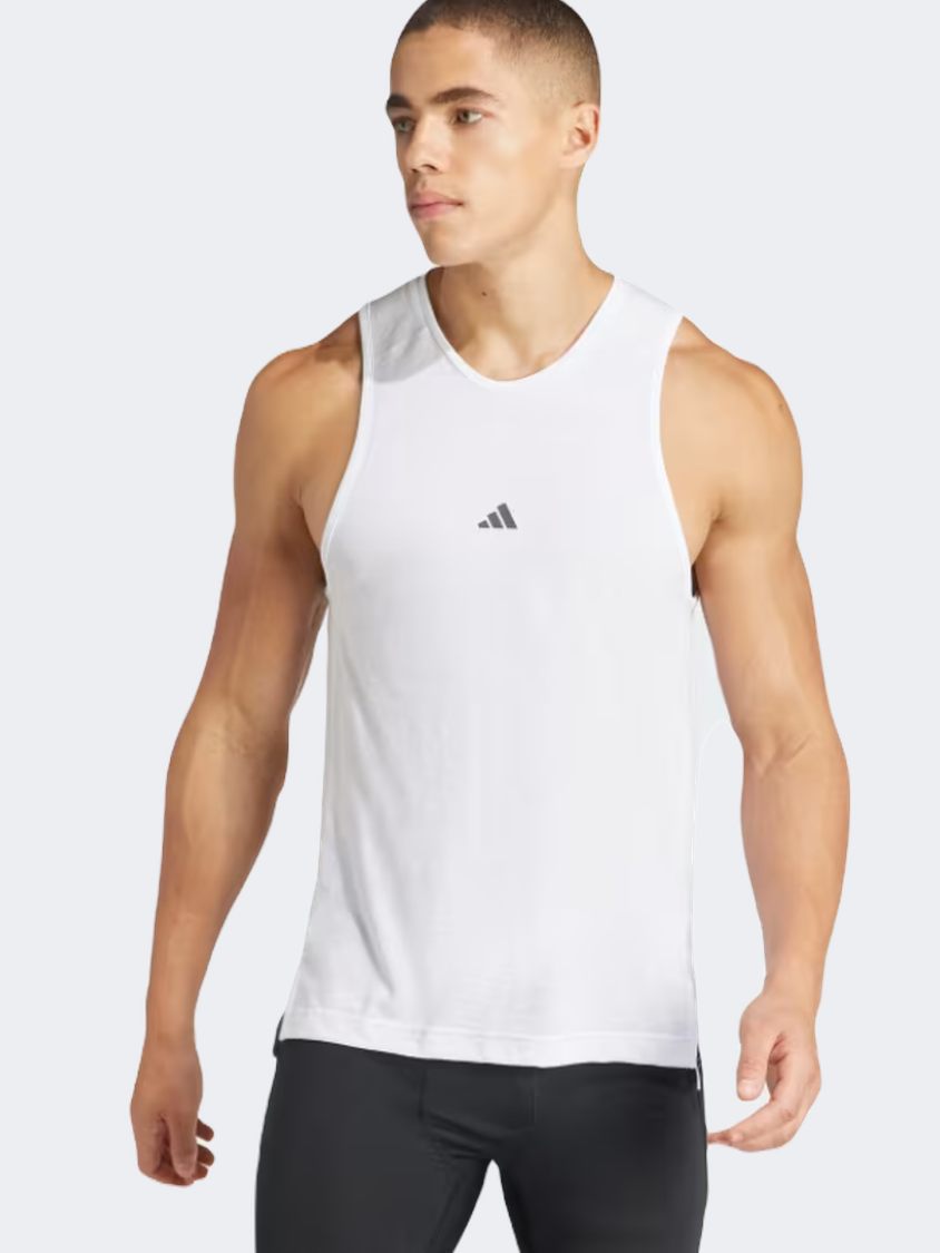 Adidas Yoga Men Training Tank White