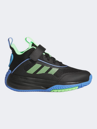 حذاء كرة السلة للأطفال Adidas Ownthegame 3.0 باللون الأسود الأساسي
