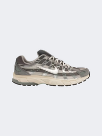 حذاء لايف ستايل رجالي Nike P-6000 بلون فلات بيوتر/أبيض