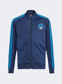 جاكيت أولاد من Adidas Vrct Sst Kids Original نايت إنديغو