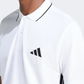Adidas Essentials 3-Stripes Piqu&#233; Men Sportswear Polo Short Sleeve White/Black