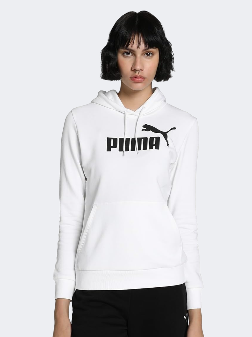 Puma Essentials Women Lifestyle Hoody White
