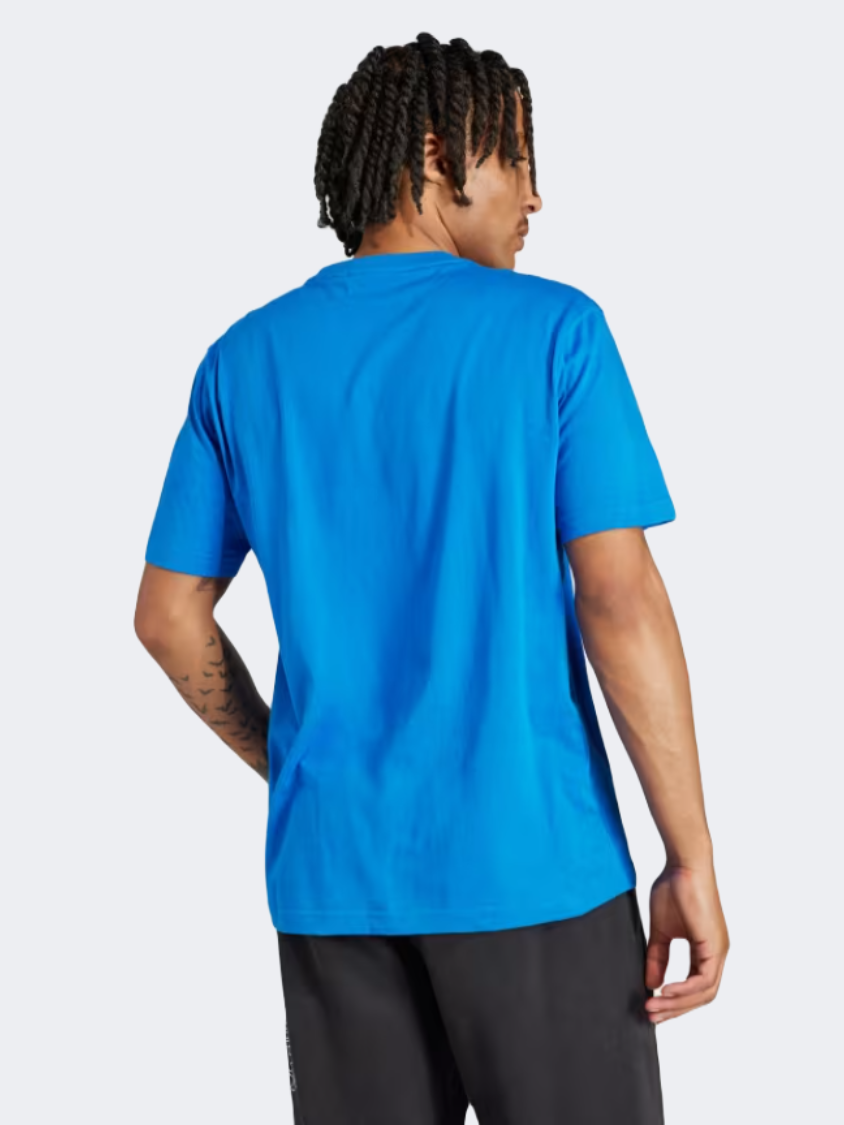 Adidas Trefoil Men Original T-Shirt Blue Bird