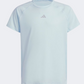 Adidas Girls Sportswear T-Shirt Mint/Silver