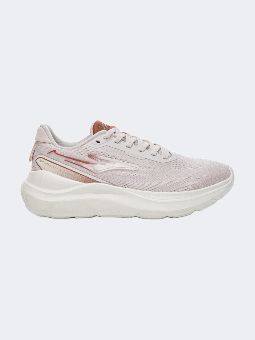 Erke Women Training Shoes Light Grey/Red