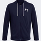 Under Armour Rival Terry Men Lifestyle Hoody Navy/Onyx White