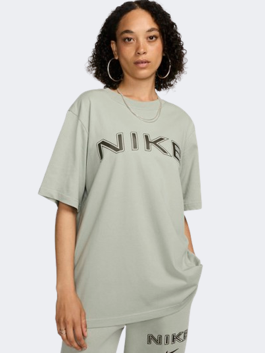 Nike Sportswear Phoenix Women Lifestyle T-Shirt Jade Horizon